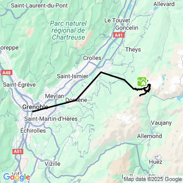 ski de randonnee belledonne