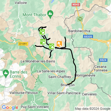 raquettes vallee de la claree