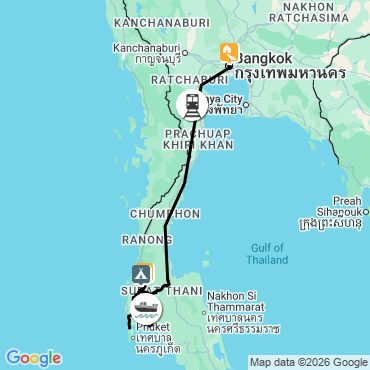 circuit sud thailande