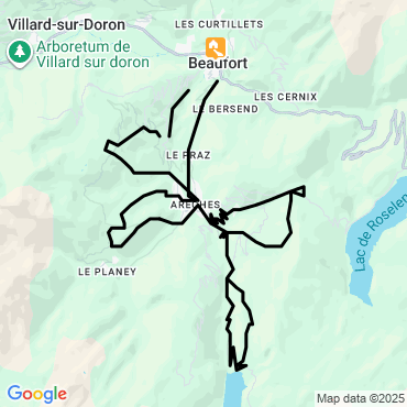 Itinéraire Raquette confort au coeur du Beaufortain