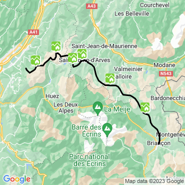 Itinéraire La grande traversée de Belledonne aux Ecrins