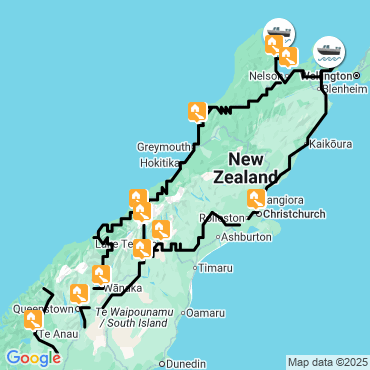 roadtrip île du sud