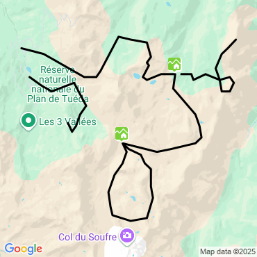 Itinéraire Au coeur de la Vanoise