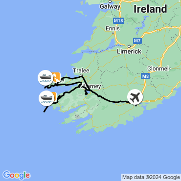 Itinéraire Monts sacrés du Kerry