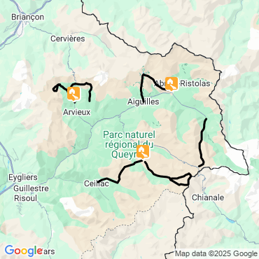 Itinéraire Le tour du Queyras confort