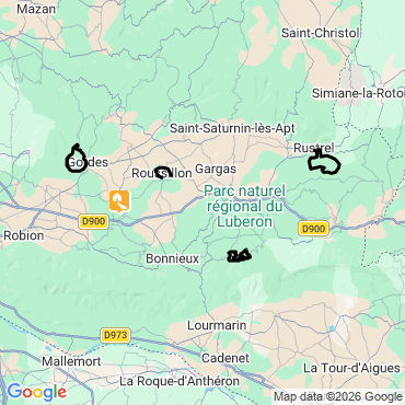 Itinéraire Luberon et la magie des ocres