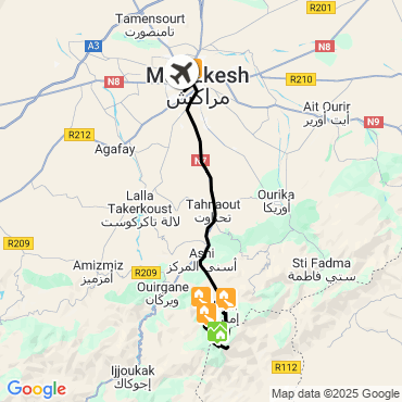 Itinéraire Objectif Toubkal