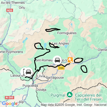 Itinéraire Rando-balnéo en Cerdagne