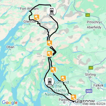 Itinéraire Le trek de la West Highland Way