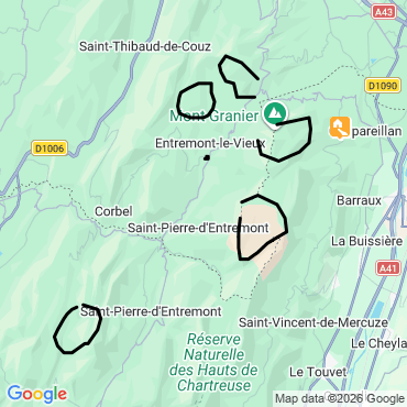 Itinéraire L'essentiel de la Chartreuse