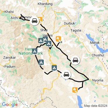 Itinéraire Markha, Kang Yatse et lac Tso Moriri
