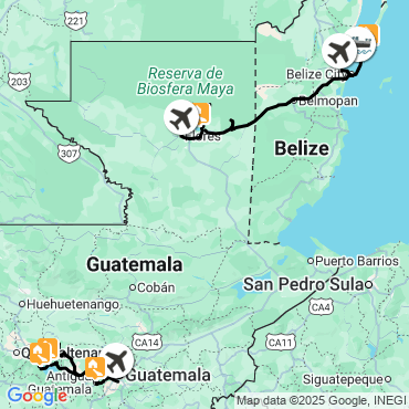 voyage belize guatemala