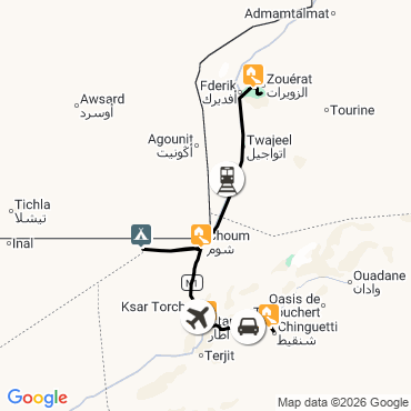 train du désert