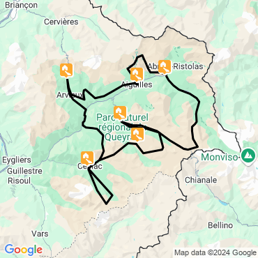 Itinéraire Le grand tour du Queyras en 7 jours