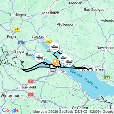 séjour vélo en famille lac de constance