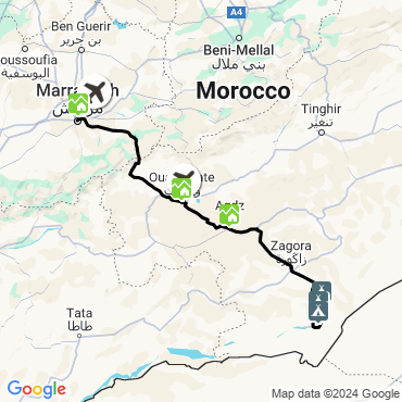 désert marocain en famille