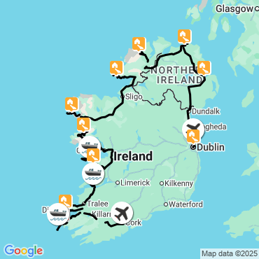 circuit irlande