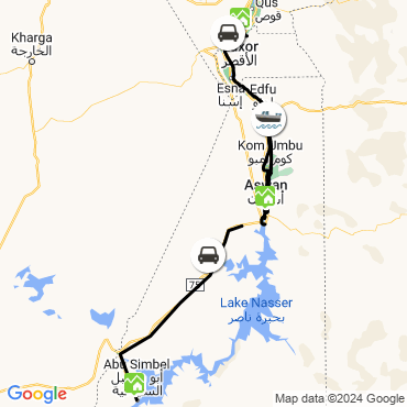 découverte de la haute egypte