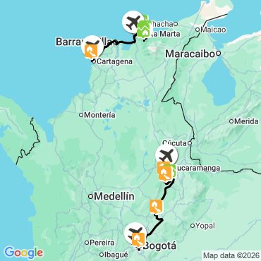 trek colombie