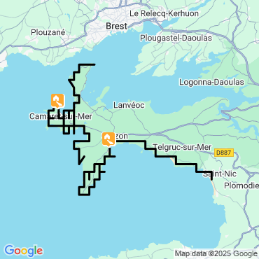 crozon randonnée