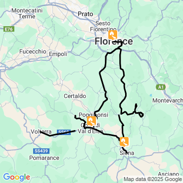 circuit toscane