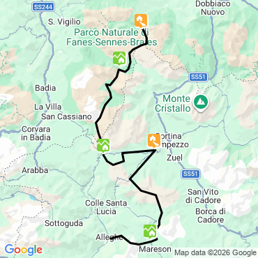 trek alta via dolomites