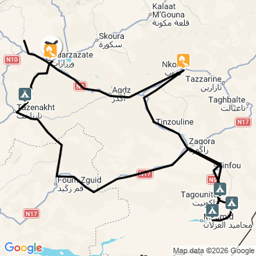 rando desert maroc