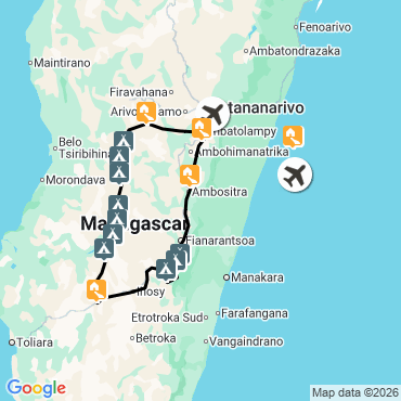 Itinéraire Les plus beaux treks de Madagascar