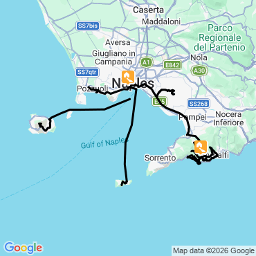 randonnee naples cote amalfitaine