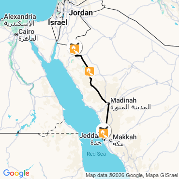 découverte de l'arabie saoudite
