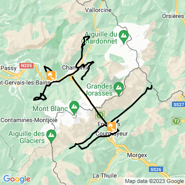 rando chamonix mont-blanc