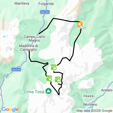 randonnee et via ferrata brenta