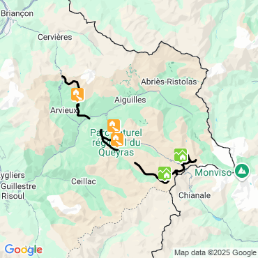 Itinéraire Le Queyrassin