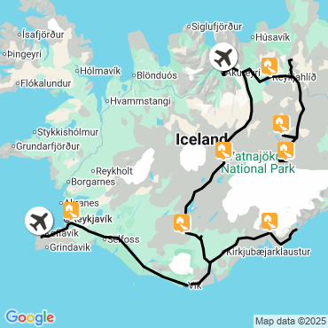 Itinéraire L'Islande hors des sentiers battus