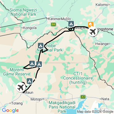 voyage okavango