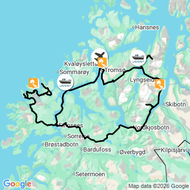Itinéraire Randonnées et road trip dans les Lofoten