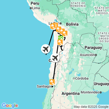 circuit bolivie chili