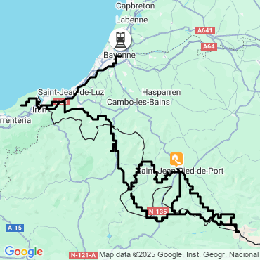 Itinéraire Le meilleur du Pays Basque