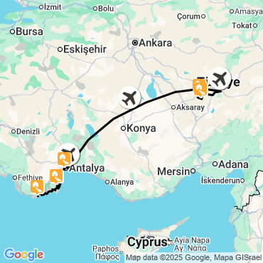 Itinéraire L'âme de la Turquie : Cappadoce et côte lycienne