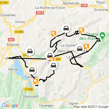 randonnée massif des aravis