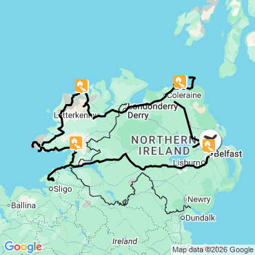 Itinéraire Donegal & Irlande du nord à votre rythme