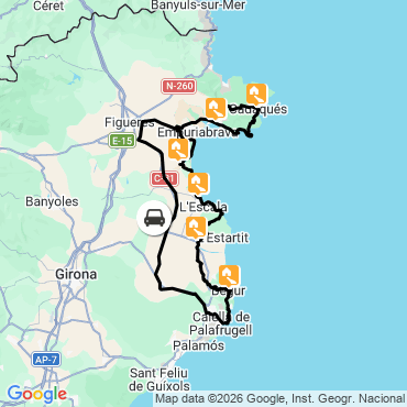 gr92 : la côte catalane