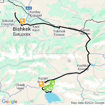 trek lacs issik kul et song kul