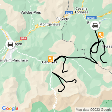 ski de randonnée vallée de cervières