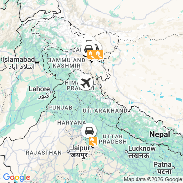 pays ladakhi et tajmahal
