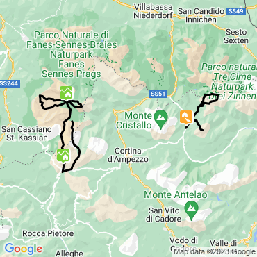 ski de randonnée dolomites tre cime