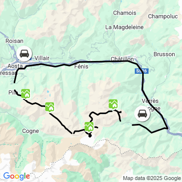 Itinéraire Val d'Aoste : lacs du parc du Mont-Avic