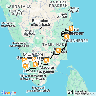 Itinéraire Entre Tamil Nadu et Kerala, le trek des épices