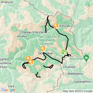 Itinéraire Les 3000 du Queyras