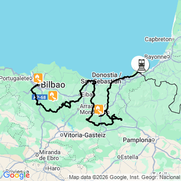 Itinéraire Le meilleur du Pays basque espagnol